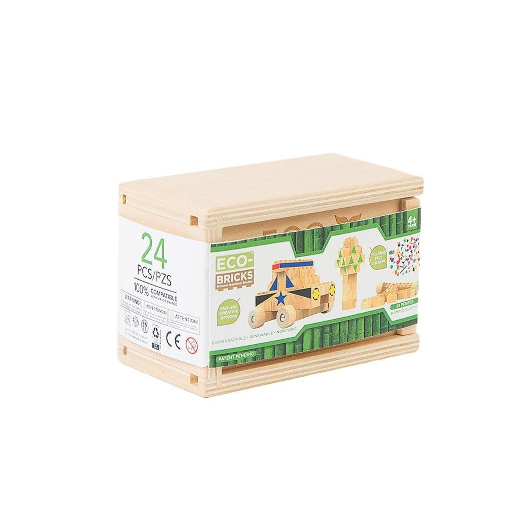 Once Kids Eco-bricks Bamboo 90pc