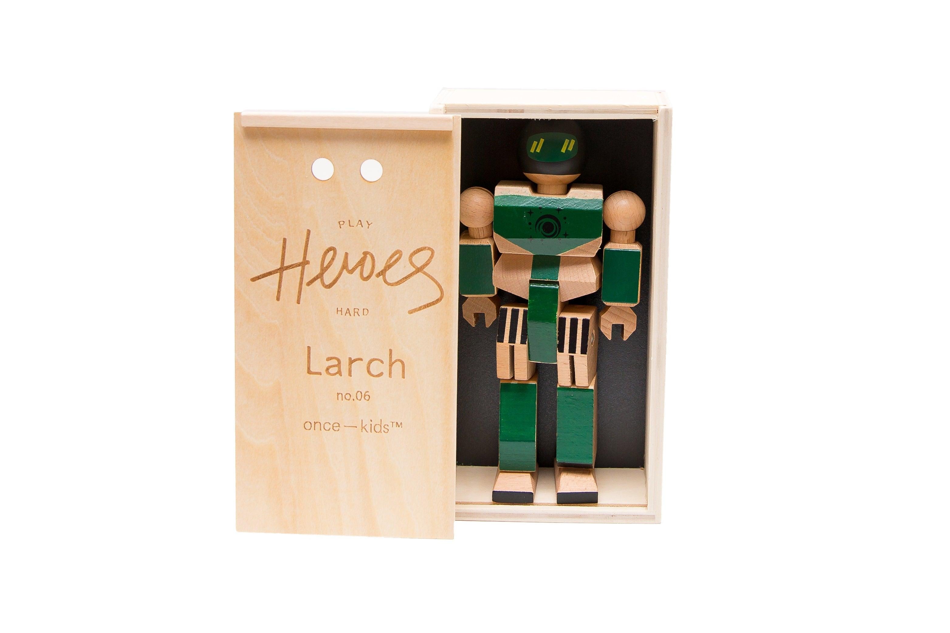 Once Kids Playhard Hero Factory - DIY Wooden Action Figure